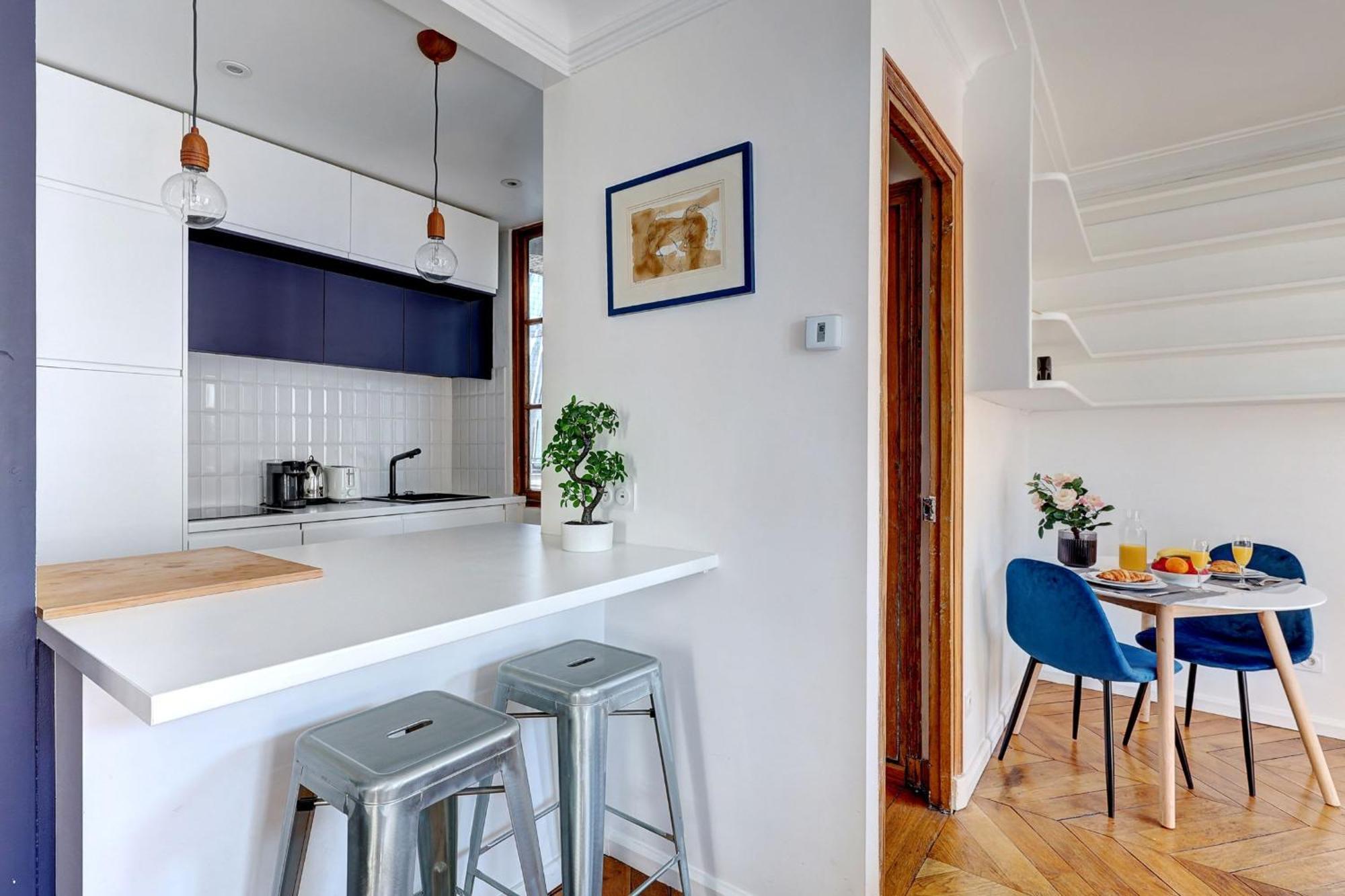 파리 Marais - 1Br 아파트 외부 사진