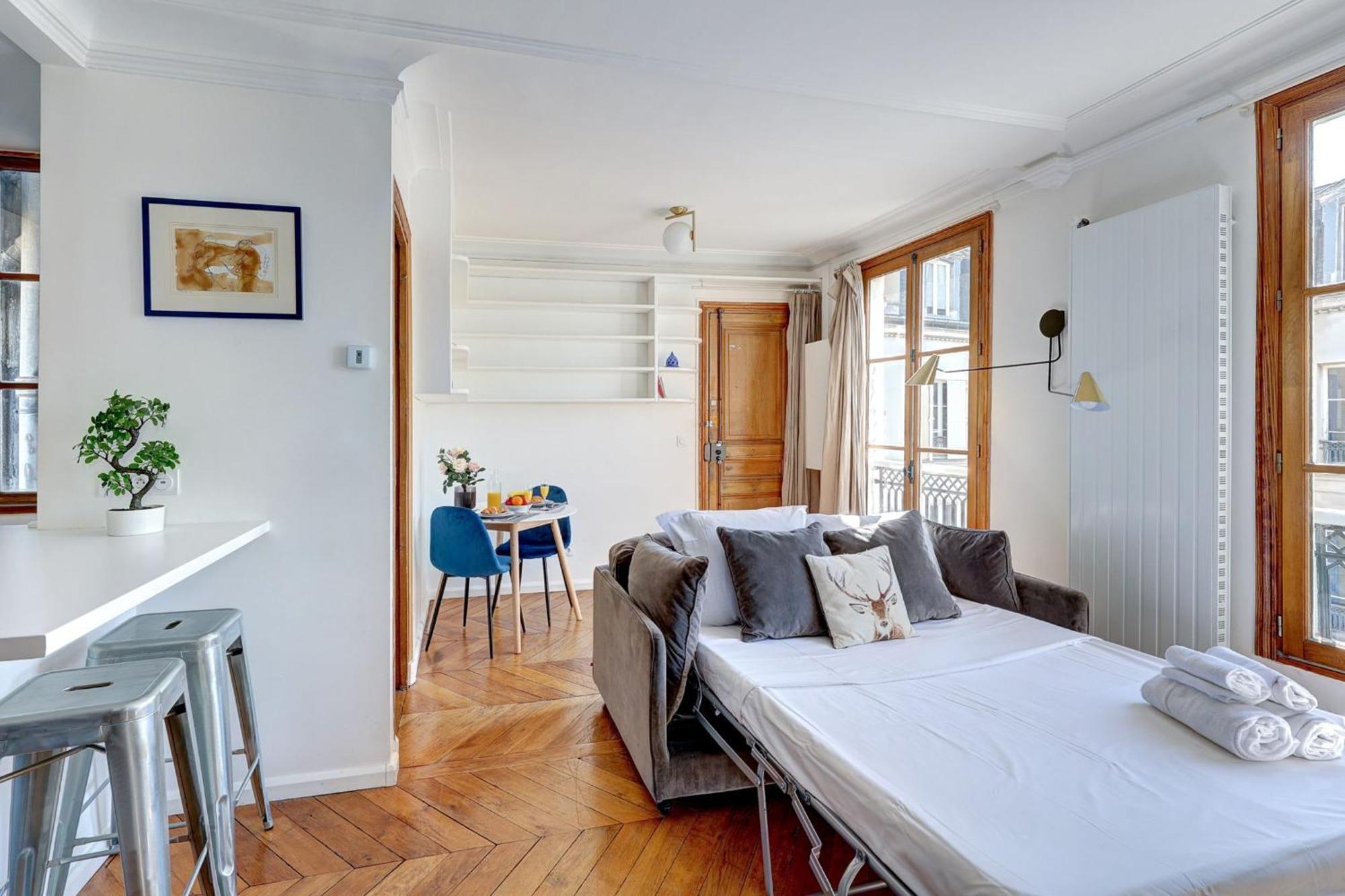 파리 Marais - 1Br 아파트 외부 사진