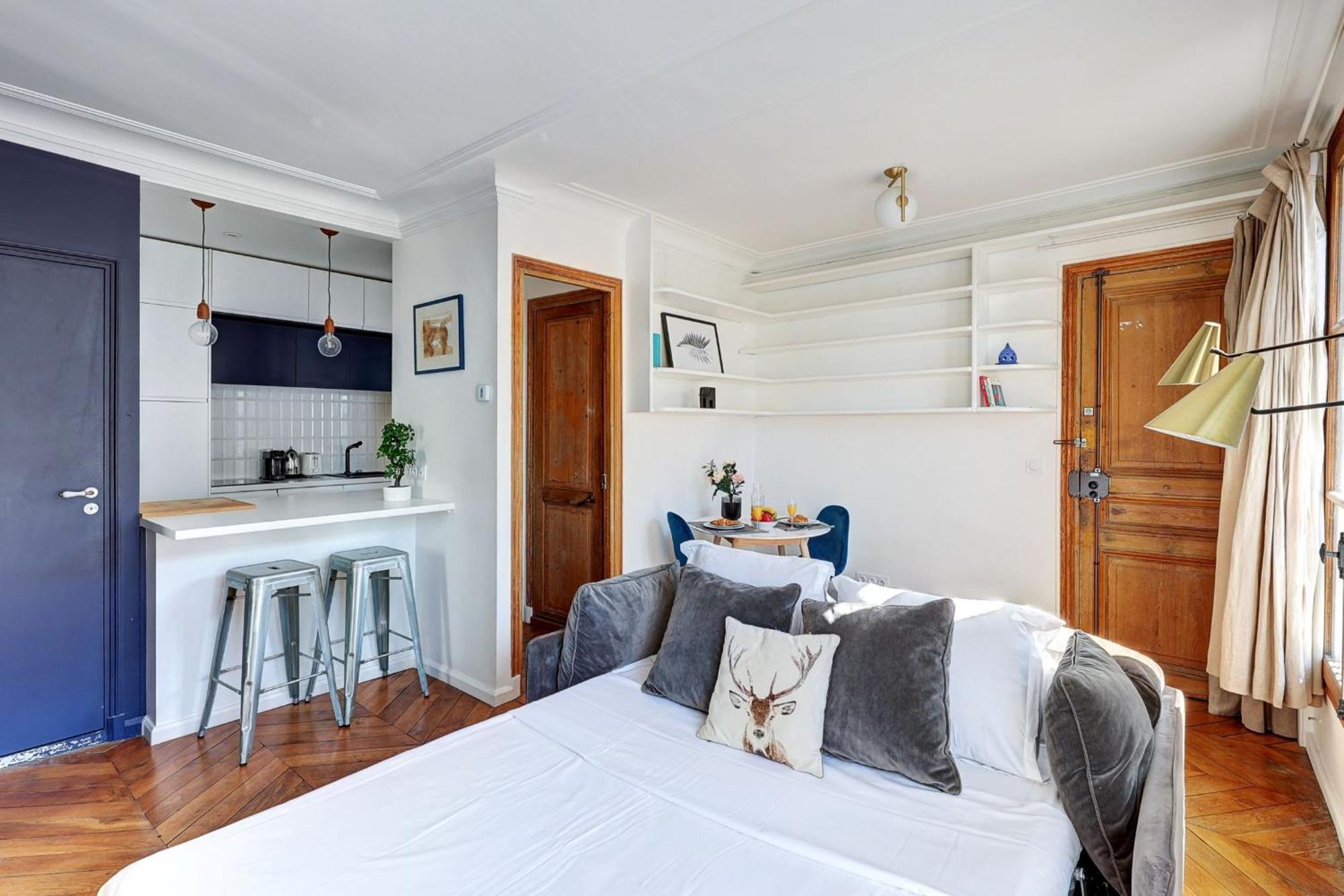 파리 Marais - 1Br 아파트 외부 사진