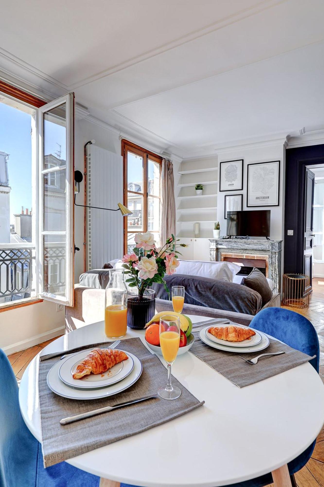 파리 Marais - 1Br 아파트 외부 사진
