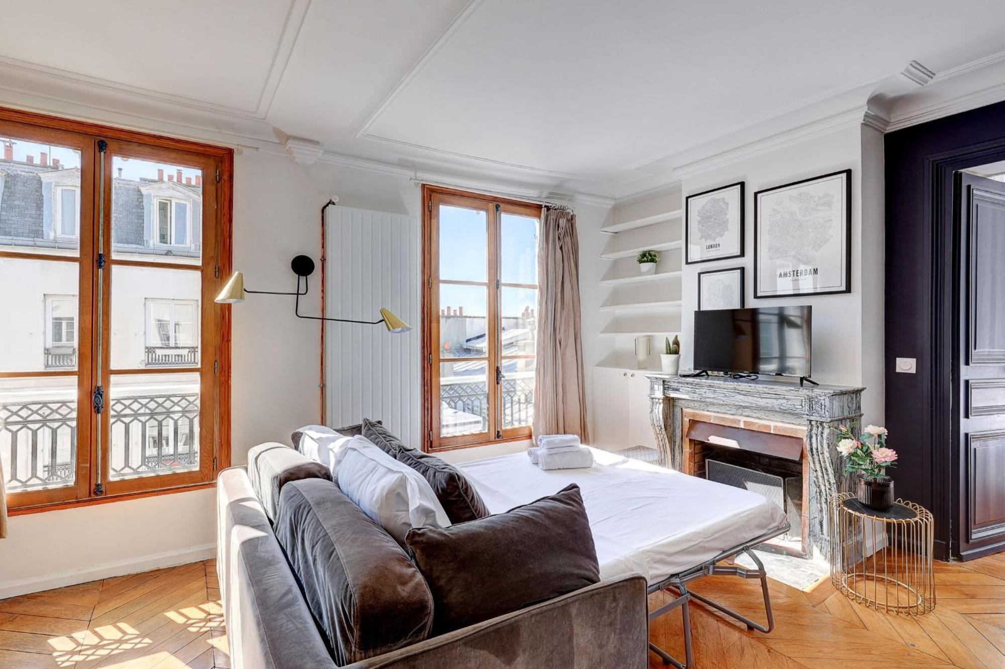 파리 Marais - 1Br 아파트 외부 사진
