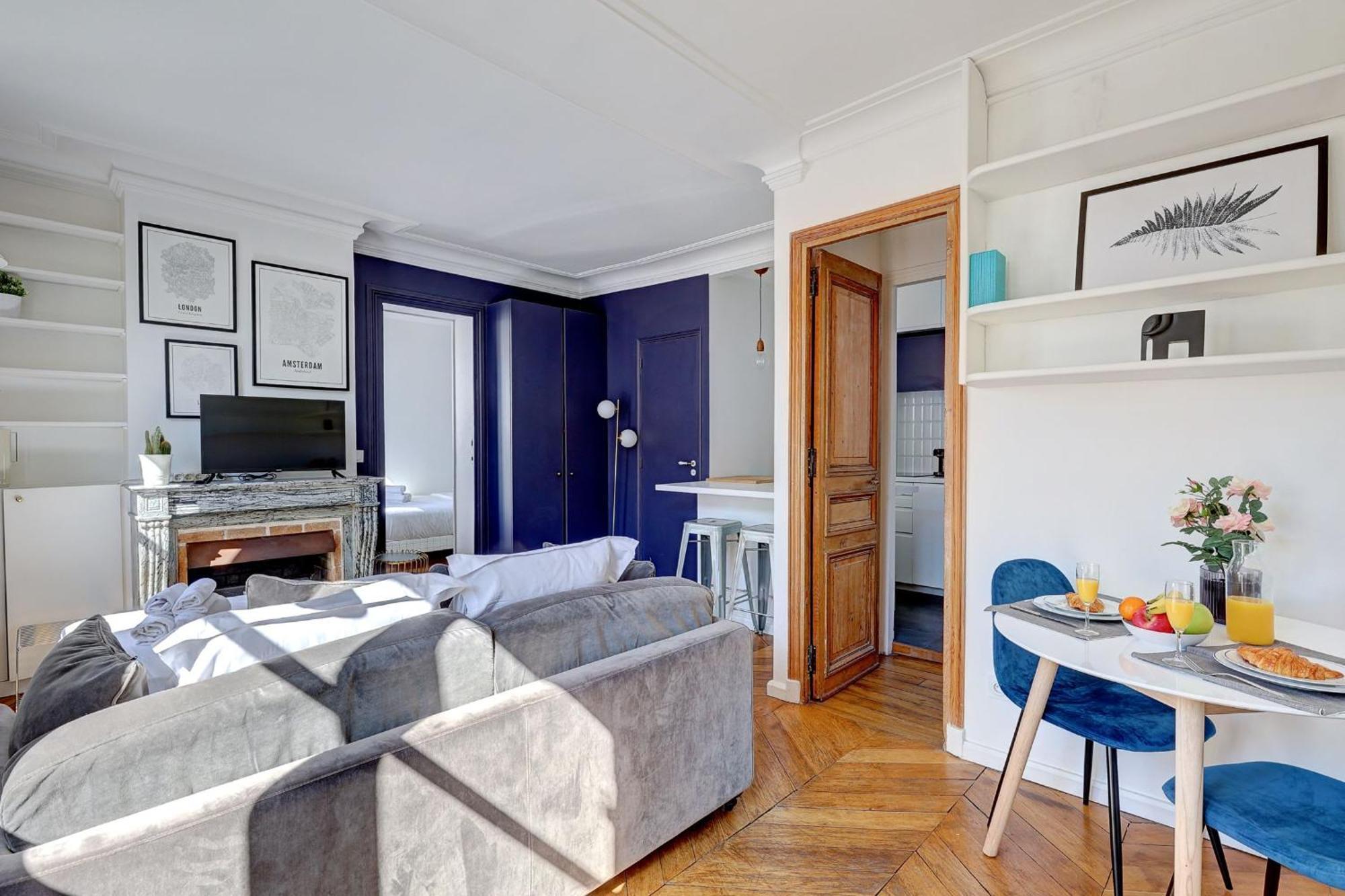 파리 Marais - 1Br 아파트 외부 사진