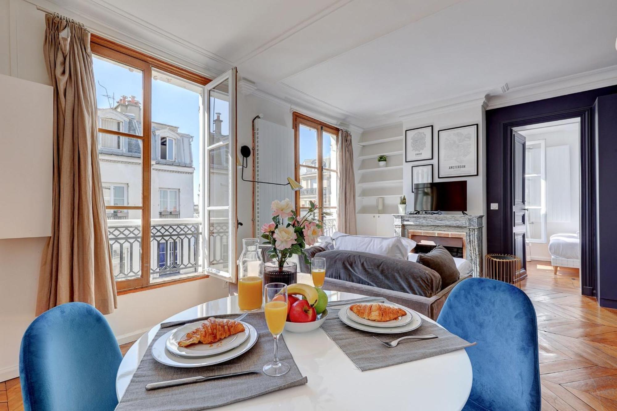 파리 Marais - 1Br 아파트 외부 사진